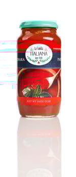 Domino - Pasta Sauce - label sample